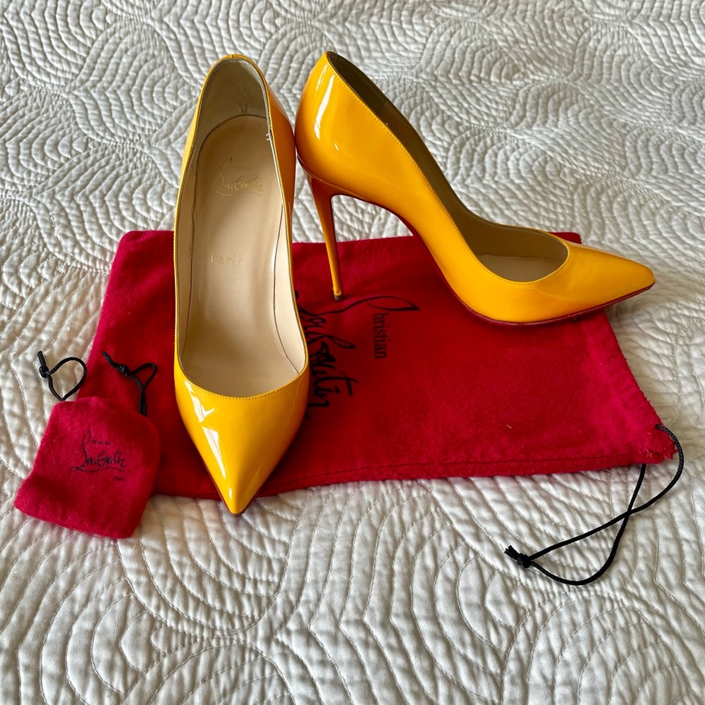 Christian Louboutin Pigalle Follies heels. Size 38